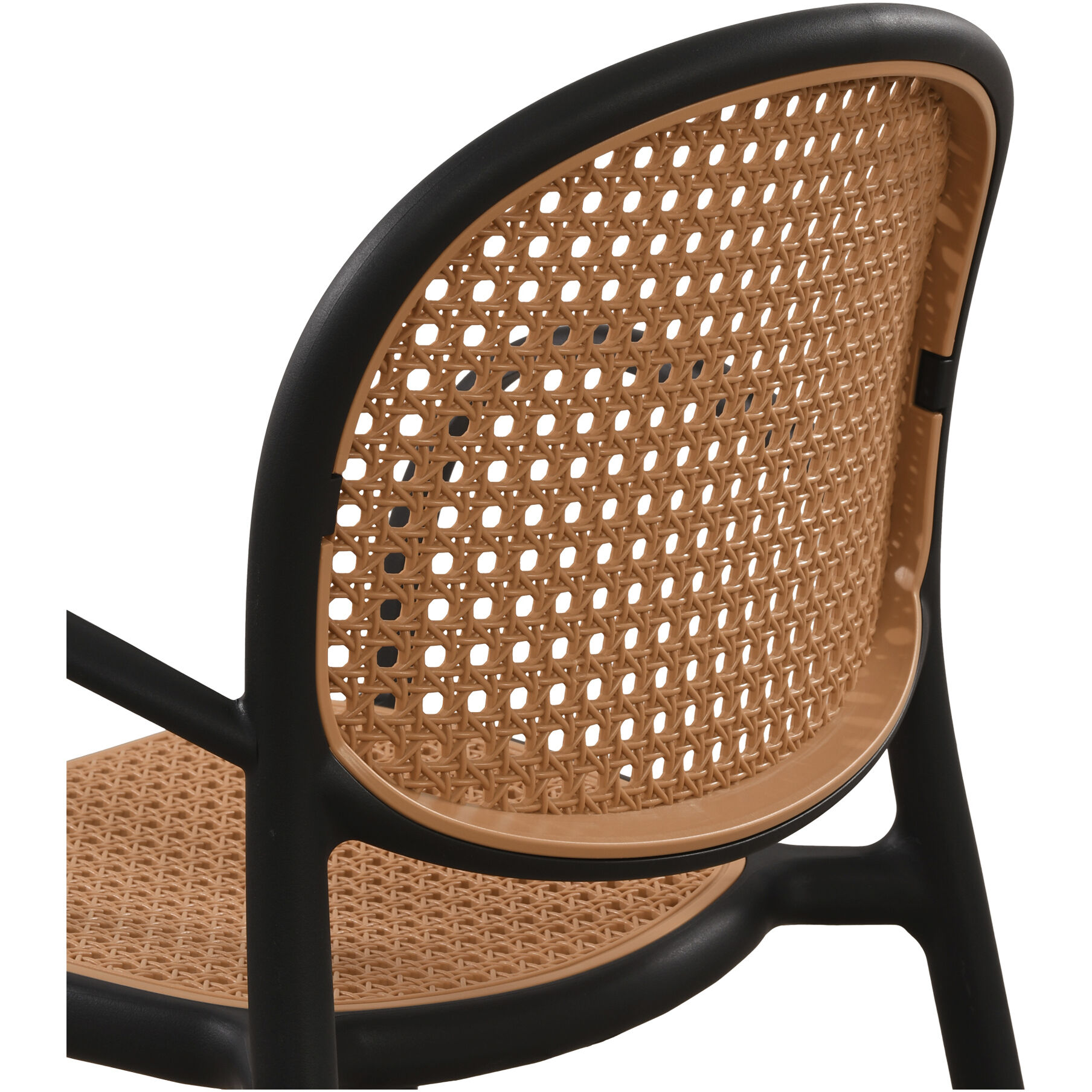 Soren Black Outdoor Dining Chair, Set of 2